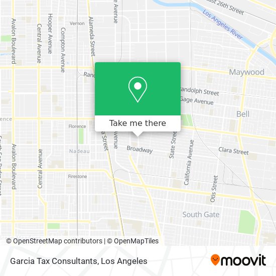 Garcia Tax Consultants map