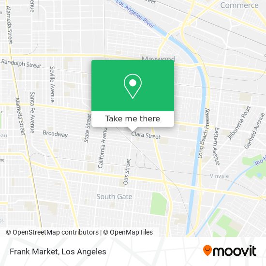 Mapa de Frank Market