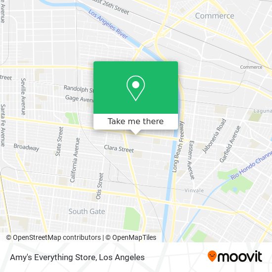 Amy's Everything Store map