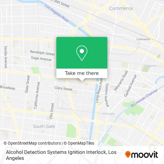 Mapa de Alcohol Detection Systems Ignition Interlock