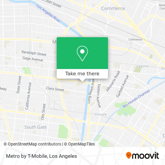 Metro by T-Mobile map