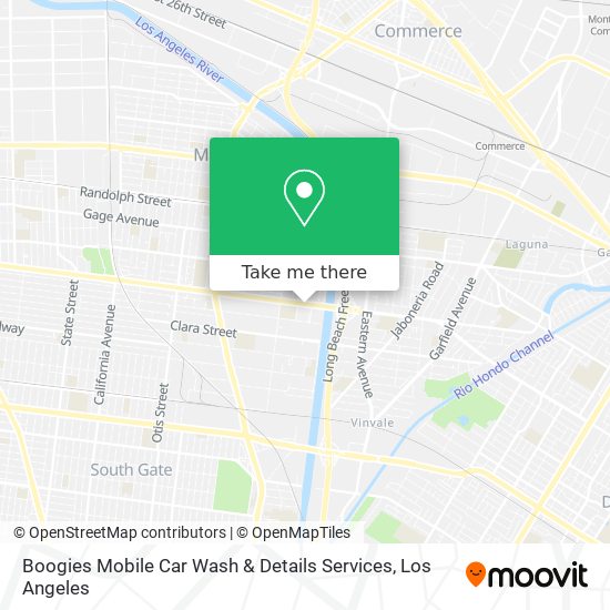 Mapa de Boogies Mobile Car Wash & Details Services