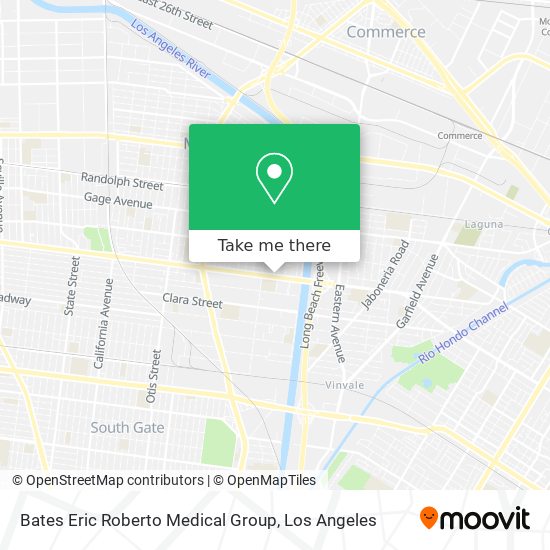 Mapa de Bates Eric Roberto Medical Group