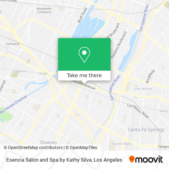 Esencia Salon and Spa by Kathy Silva map