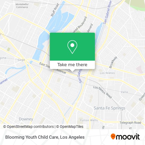 Blooming Youth Child Care map