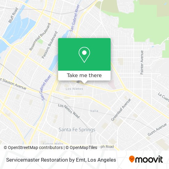 Mapa de Servicemaster Restoration by Emt