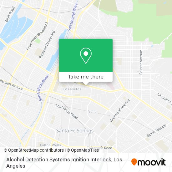 Mapa de Alcohol Detection Systems Ignition Interlock