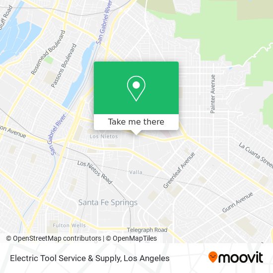 Mapa de Electric Tool Service & Supply