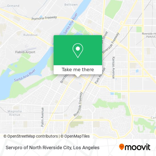 Mapa de Servpro of North Riverside City