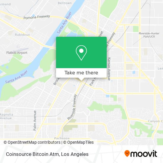 Coinsource Bitcoin Atm map