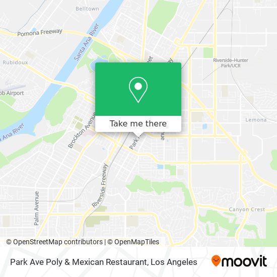 Park Ave Poly & Mexican Restaurant map