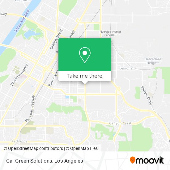 Mapa de Cal-Green Solutions