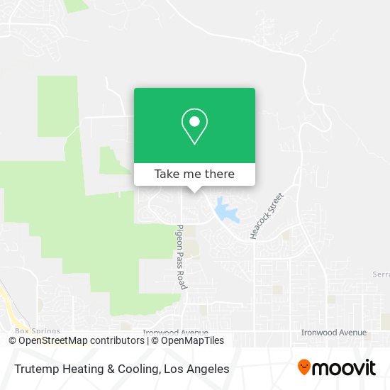 Mapa de Trutemp Heating & Cooling