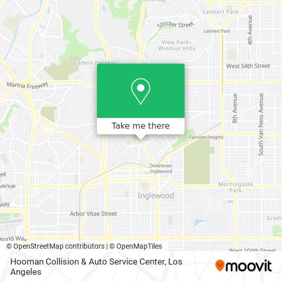 Hooman Collision & Auto Service Center map