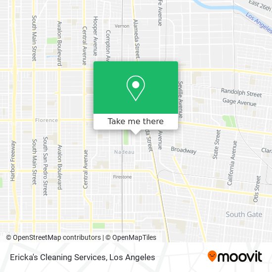 Ericka's Cleaning Services map