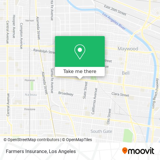 Farmers Insurance map