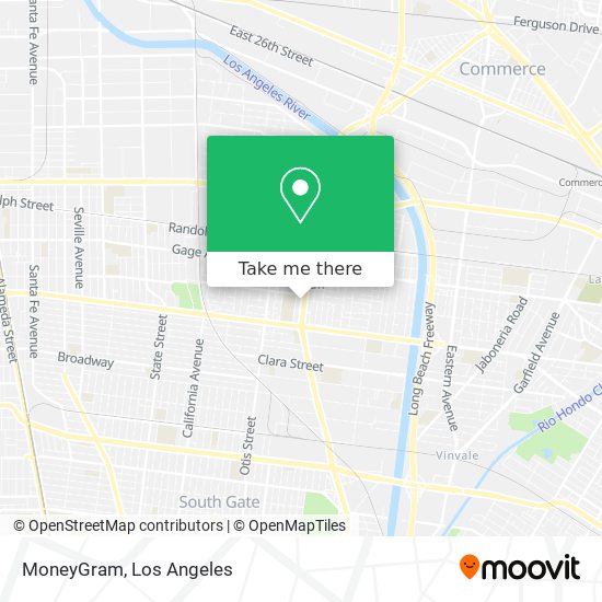 MoneyGram map