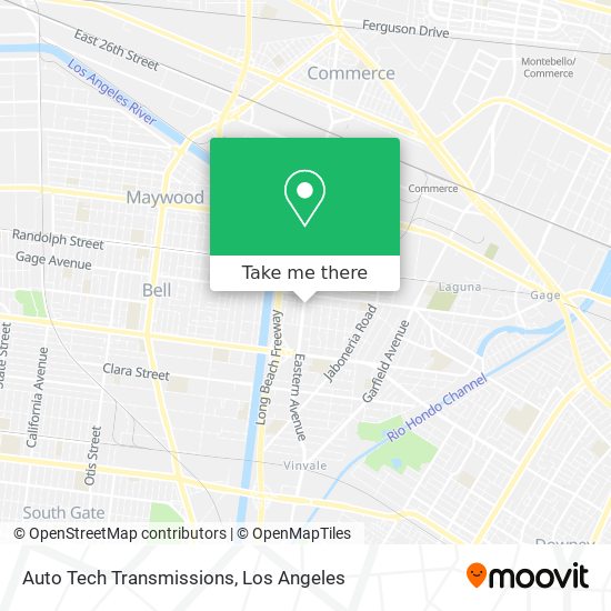 Auto Tech Transmissions map