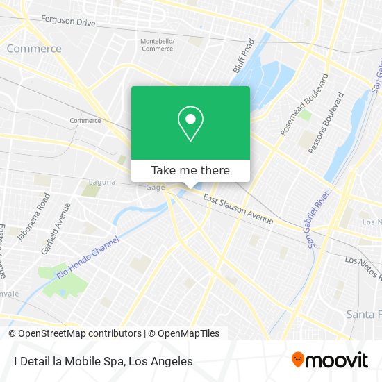 I Detail la Mobile Spa map