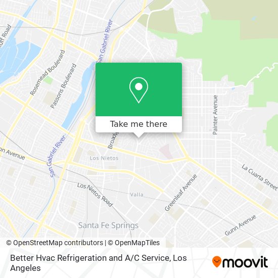 Better Hvac Refrigeration and A / C Service map