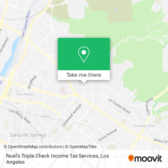 Noel's Triple Check Income Tax Services map