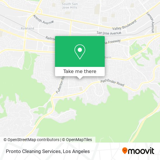 Mapa de Pronto Cleaning Services