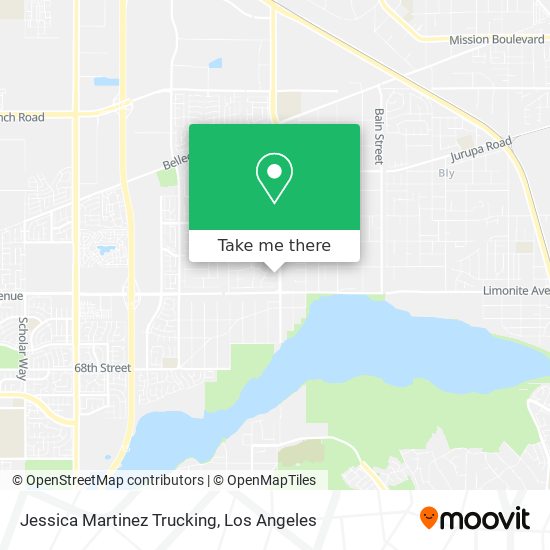 Jessica Martinez Trucking map