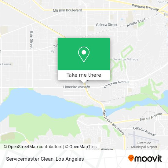 Servicemaster Clean map