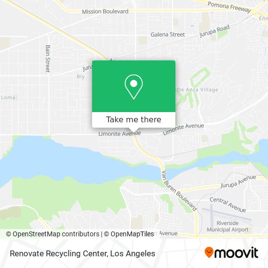 Renovate Recycling Center map