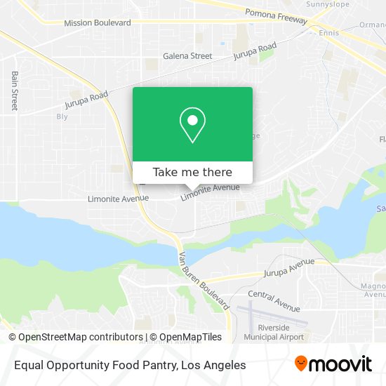 Equal Opportunity Food Pantry map