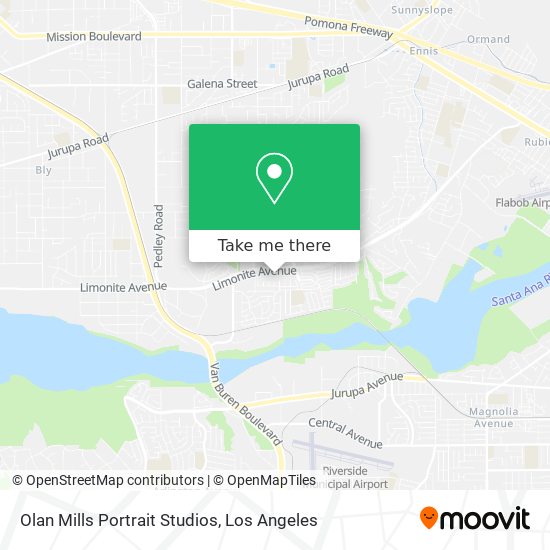 Mapa de Olan Mills Portrait Studios