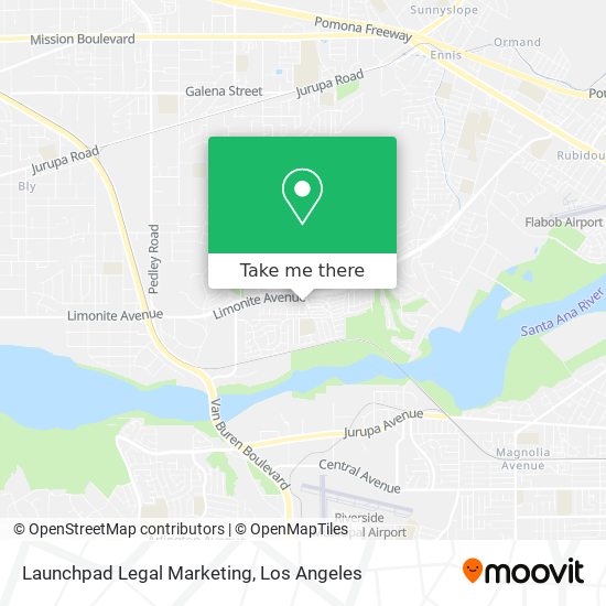 Launchpad Legal Marketing map