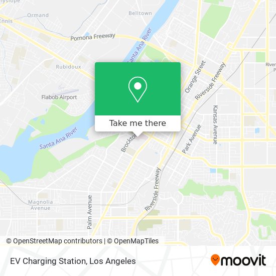 Mapa de EV Charging Station