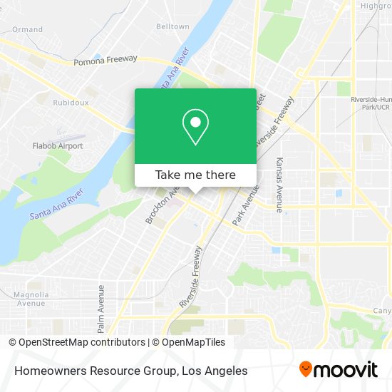 Homeowners Resource Group map