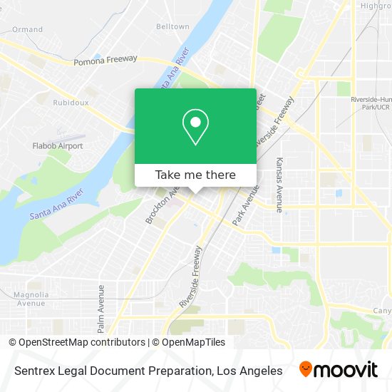 Sentrex Legal Document Preparation map