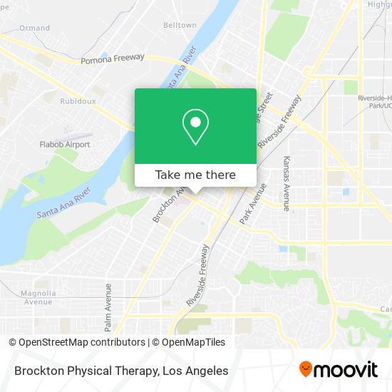 Brockton Physical Therapy map