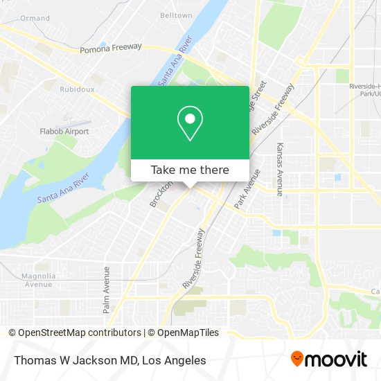 Thomas W Jackson MD map