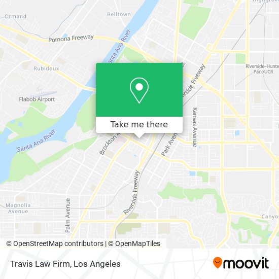 Mapa de Travis Law Firm