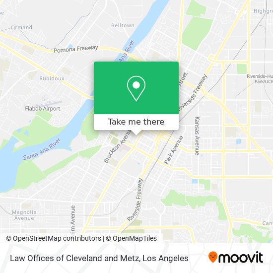 Law Offices of Cleveland and Metz map