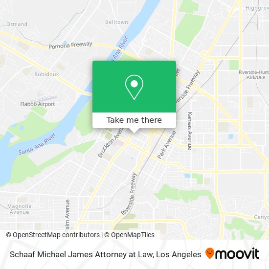 Schaaf Michael James Attorney at Law map