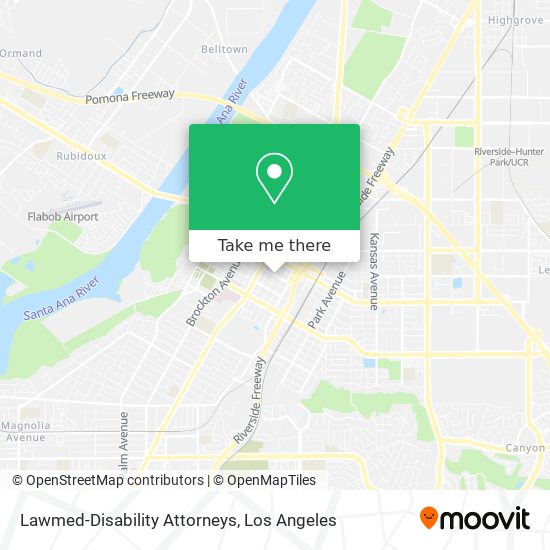 Lawmed-Disability Attorneys map