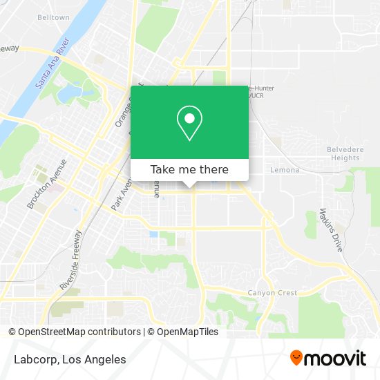 Labcorp map