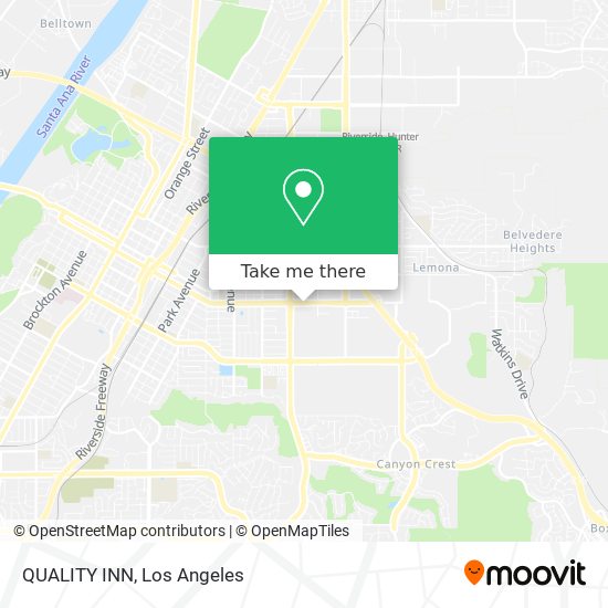 Mapa de QUALITY INN