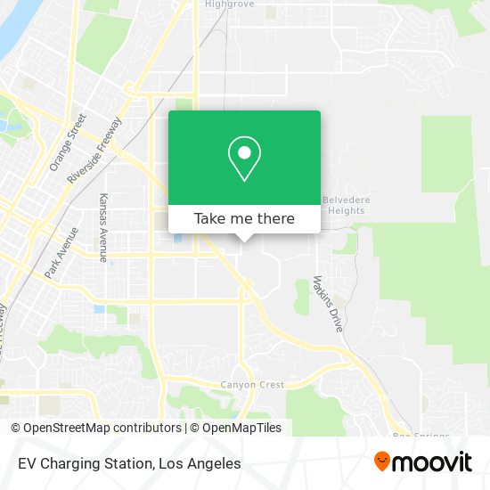 EV Charging Station map