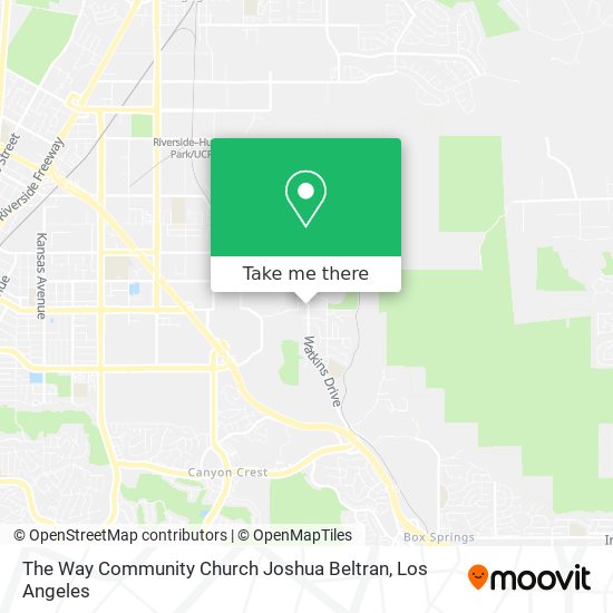 The Way Community Church Joshua Beltran map