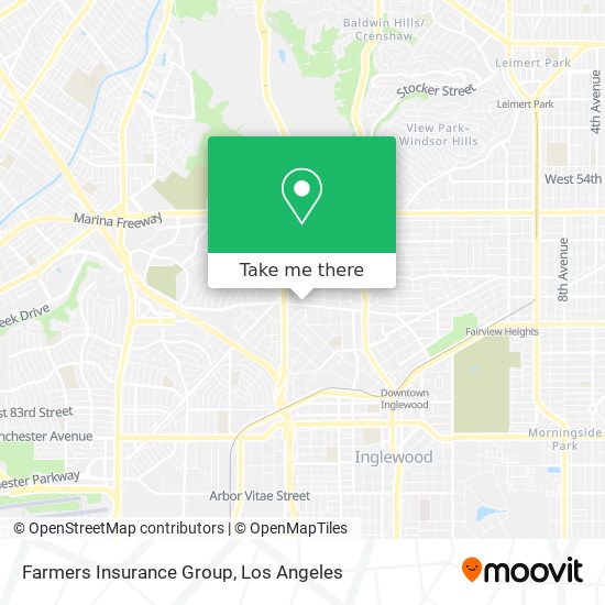 Mapa de Farmers Insurance Group