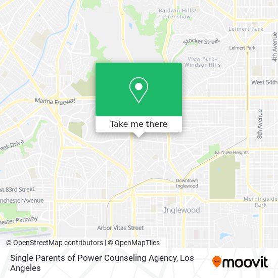 Mapa de Single Parents of Power Counseling Agency