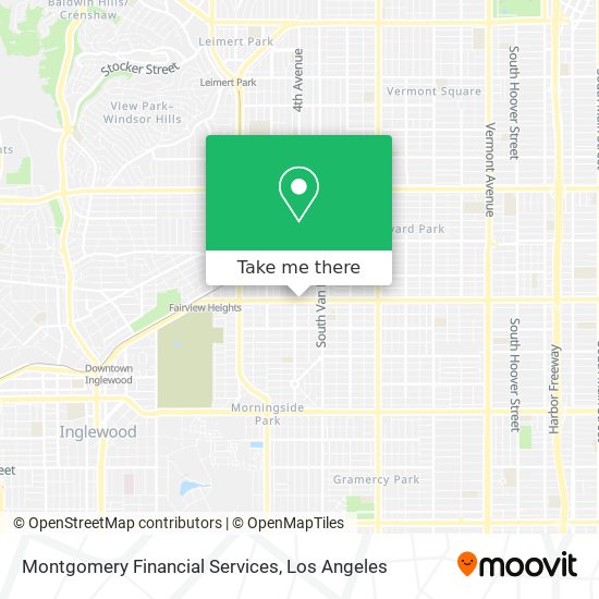 Montgomery Financial Services map