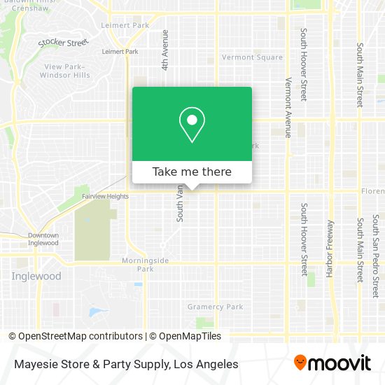 Mayesie Store & Party Supply map