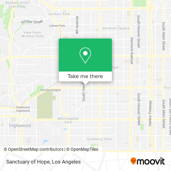 Sanctuary of Hope map
